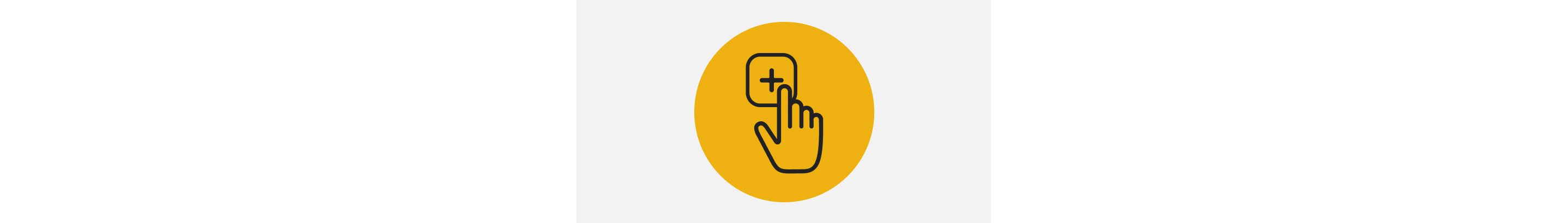 A drawing of a finger selection an option on a Whirlpool® Dishwasher's control panel
