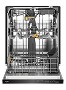 A Whirlpool® 3rd Level Washing Rack Dishwasher