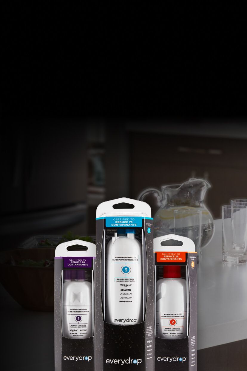 Group of everydrop(R) water filters.