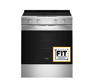A Whirlpool® Gas and Electric Range