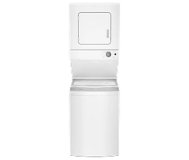 A Whirlpool® Stacked Laundry Center