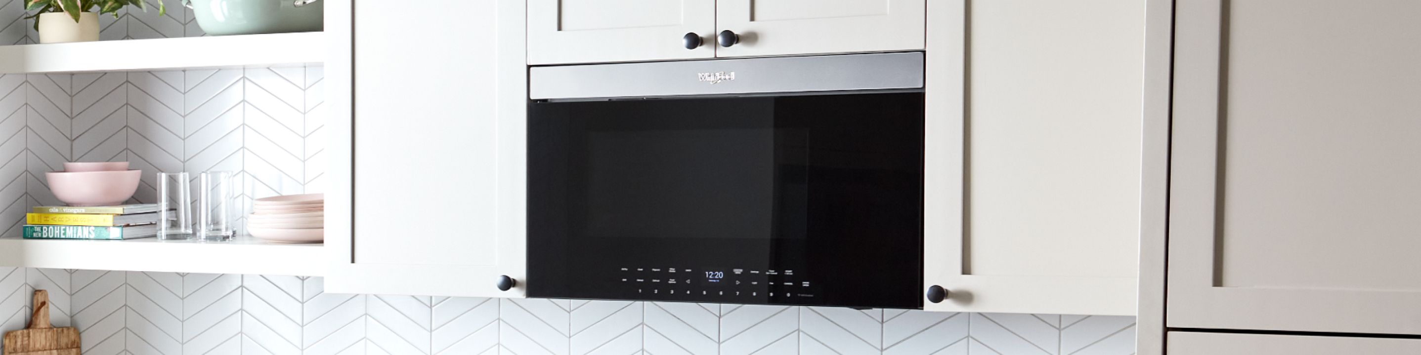 Whirlpool microwave slim on sale