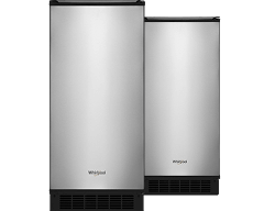 Two Whirlpool® Undercounter Ice Makers