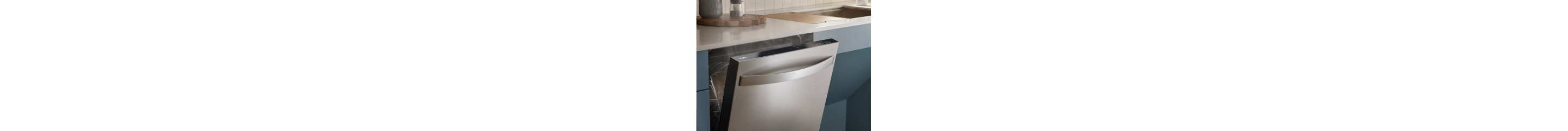 Open top control dishwasher