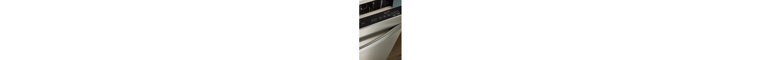 Whirlpool® Top Control Dishwasher control panel