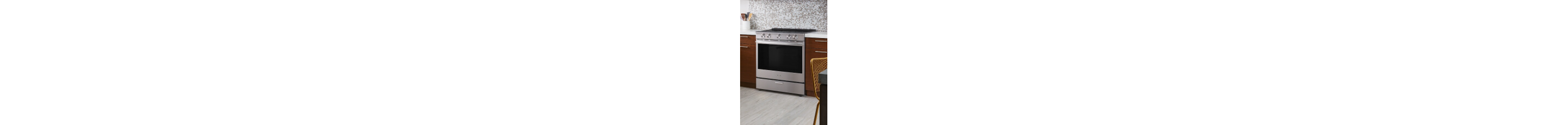 Whirlpool® Electric Range in modern kitchen