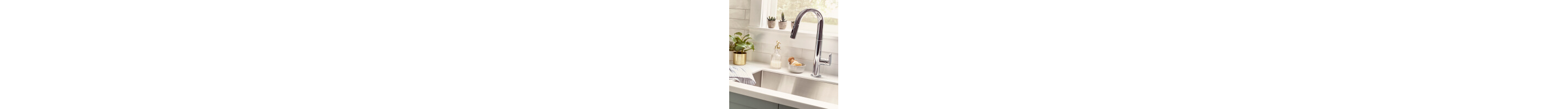 Kitchen sink in a modern kitchen