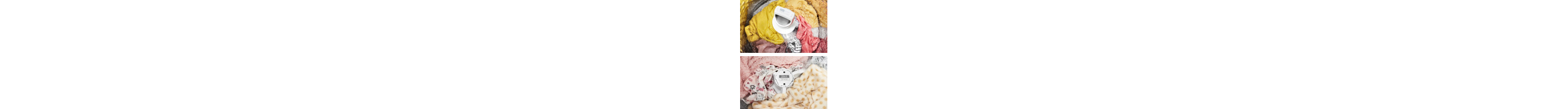Side-by-side images of top load washers with an agitator and an impeller
