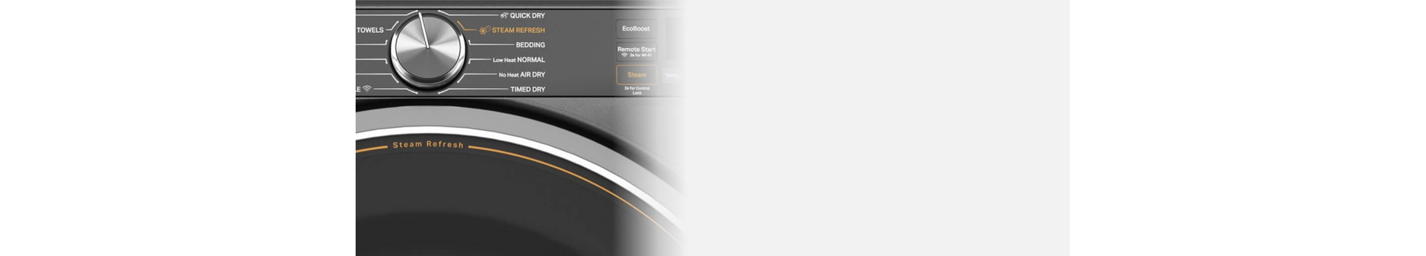 Whirlpool® Dryer control panel