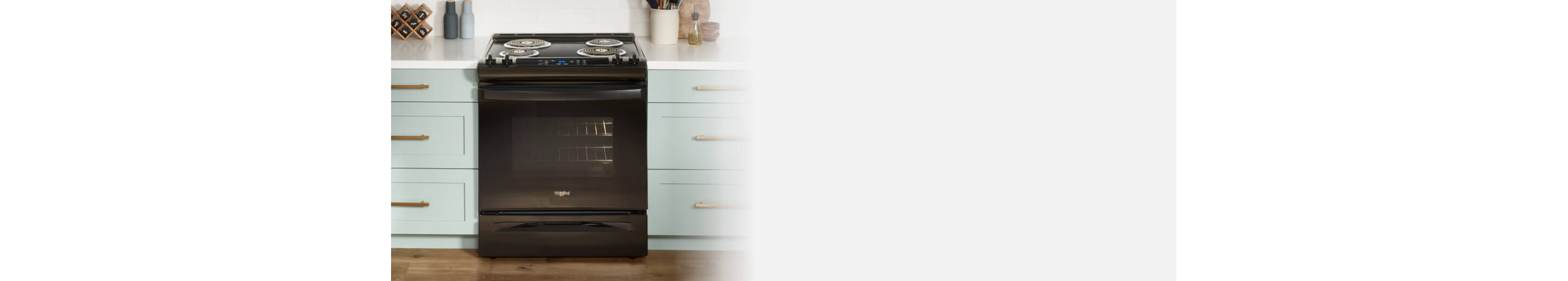 Black Whirlpool® Electric Range