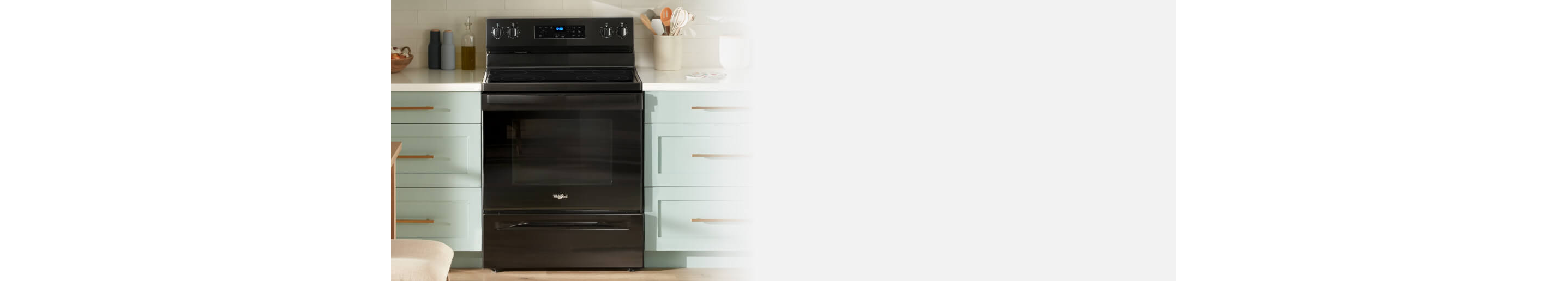 Black Whirlpool® Electric Range