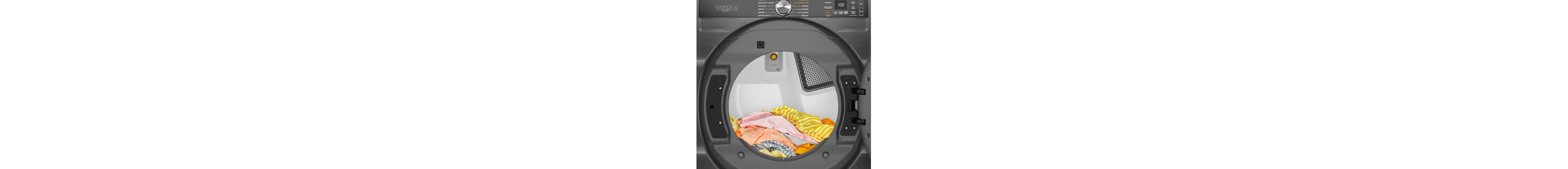 A load of colorful clothes in a dryer