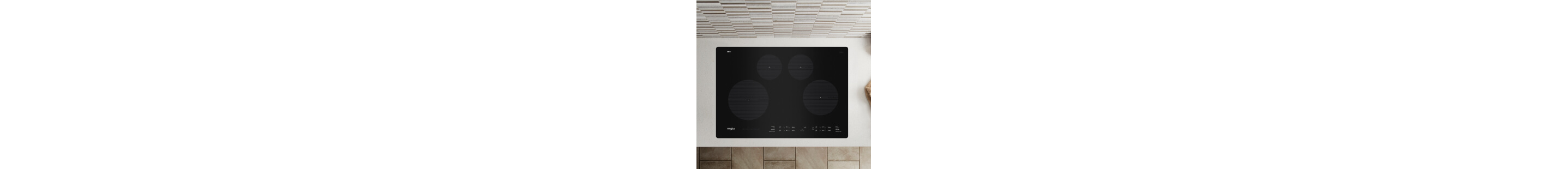 A Whirlpool® Induction Cooktop