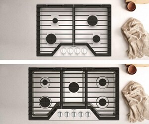A side-by-side of two Whirlpool® Cooktops