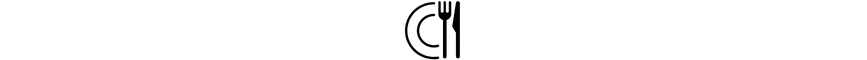 Plate and silverware icon