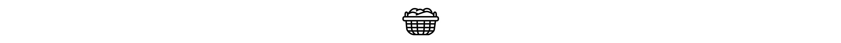 Clothes in laundry basket icon