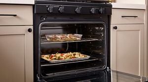 High rack and low rack in oven best sale