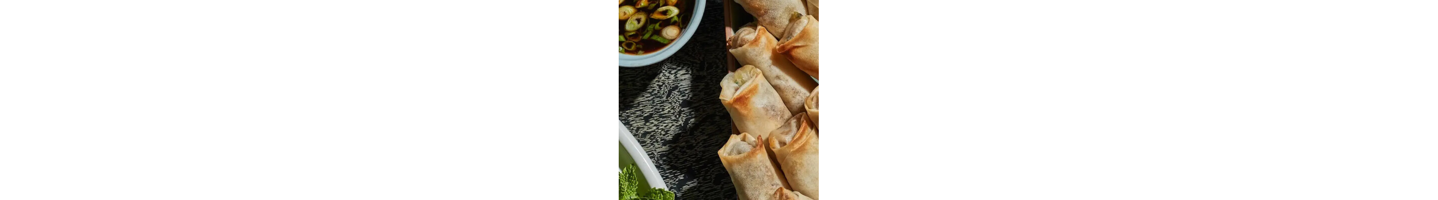 Air fry pork and shrimp spring rolls