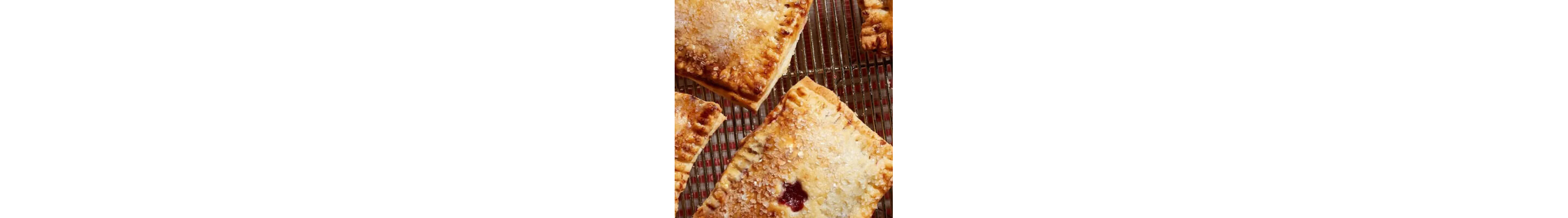 Air-fried strawberry hand pies
