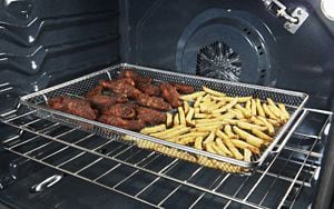 Air fryer and deep fryer top