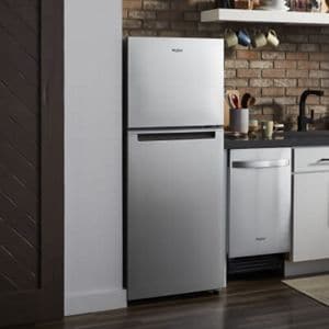 Whirlpool apartment refrigerator hot sale