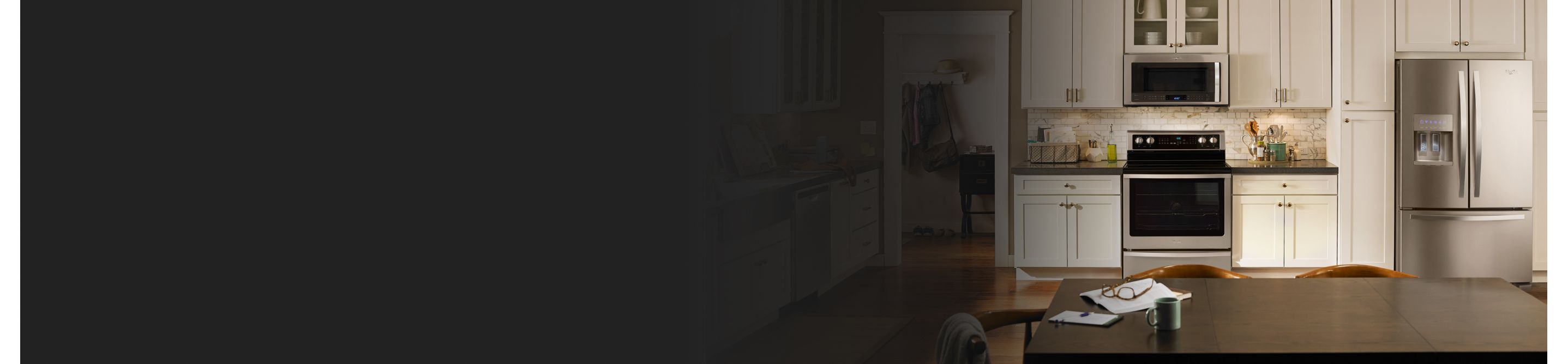 Whirlpool® appliances in a kitchen