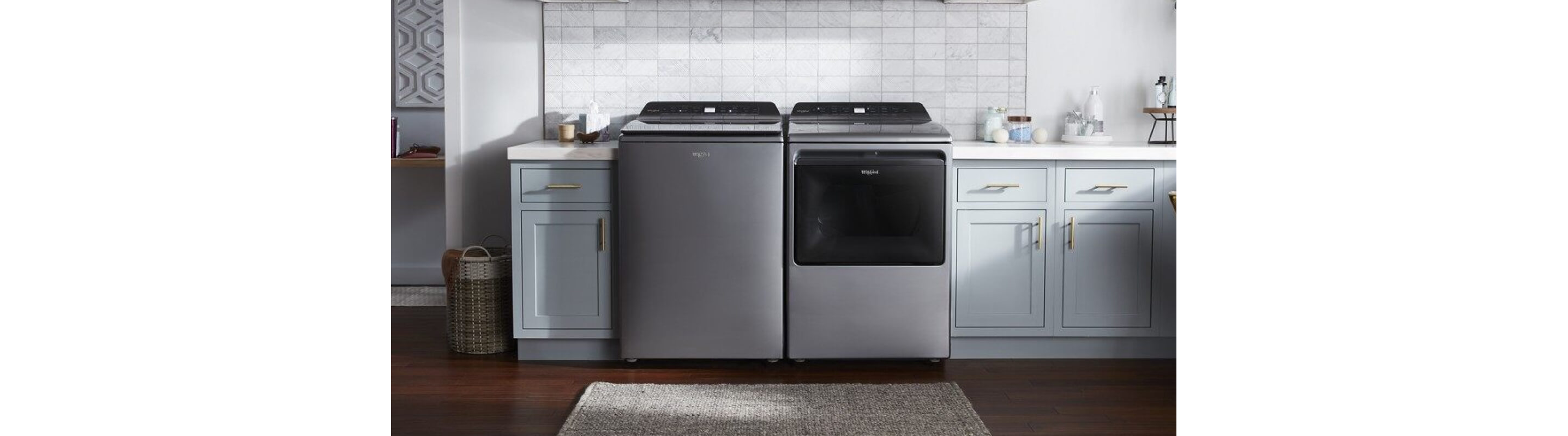 Whirlpool® Top Load Washer and Dryer Set