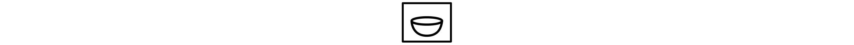 Bowl in box icon