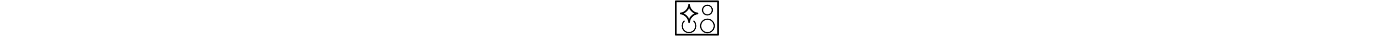 A clean cooktop icon.