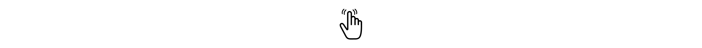 Finger pointing icon