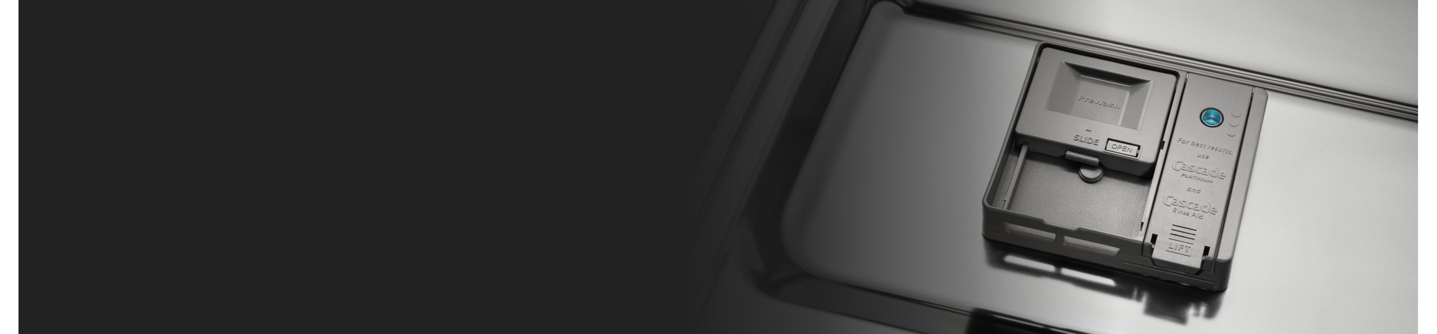 Dishwasher detergent dispenser