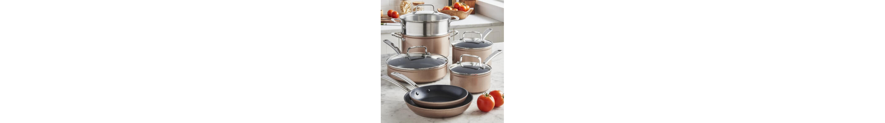Copper pots and pans
