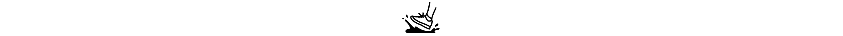 Sneaker stepping in a puddle icon