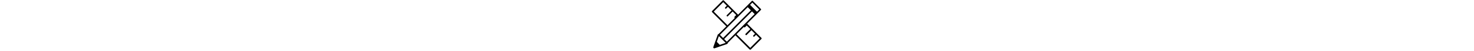 Pencil and ruler icon