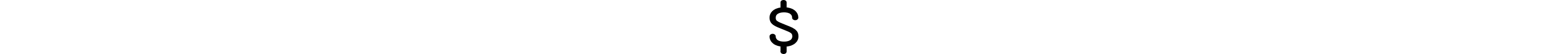 Dollar sign icon