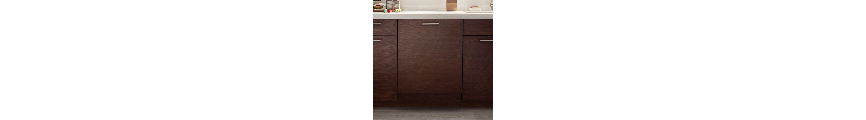 Panel-ready top control Whirlpool® dishwasher