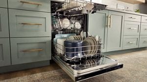 Whirlpool top dishwasher cover