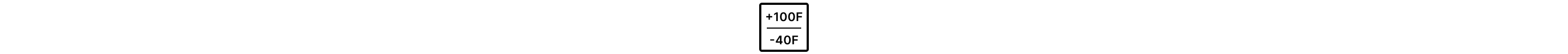 Min and max temp icon