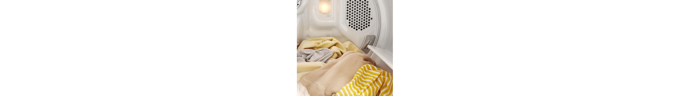 Dry clothes sitting inside the dryer