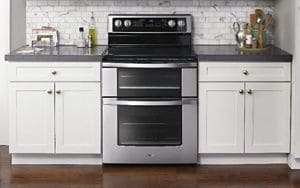 Whirlpool gas double oven hot sale