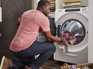 Washing machine fully automatic front loading with dryer cheap