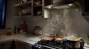 Smoke cheap hood kitchen