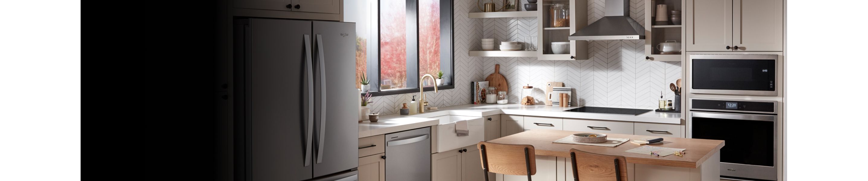 Kitchen featuring Whirlpool® Appliances 