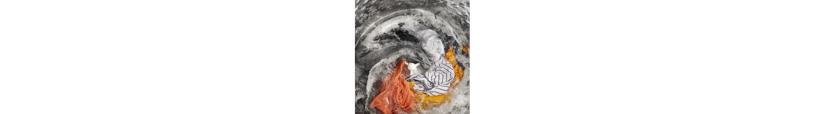 Clothes agitating in a wash cycle
