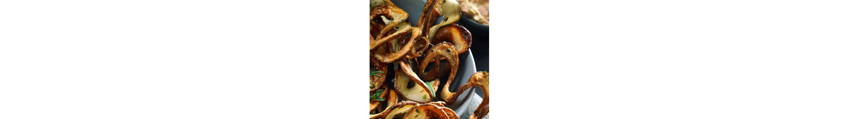 Herbed oven spiral fries