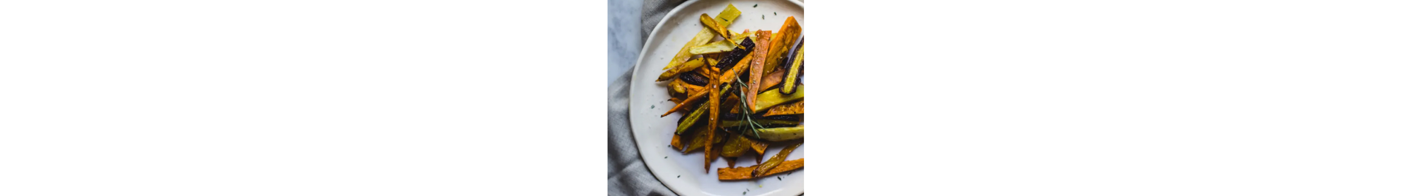 Root vegetable fries