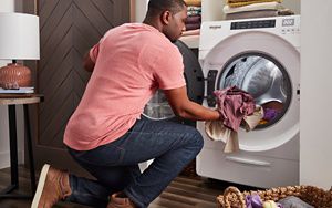 Smart dryer outlet and washer