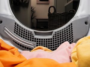 Dryer outlet screen cleaning