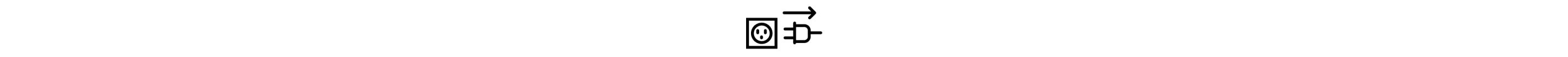 Plug leaving outlet icon.