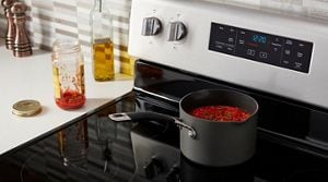 Whirlpool electric stove cleaning hot sale